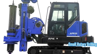 Macchina a pali rotanti: Fondazione di precisione di potenza