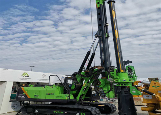 100 kN Forza di alimentazione Usato Piling Rig 50 m max. Diametro di perforazione di 1,5 m