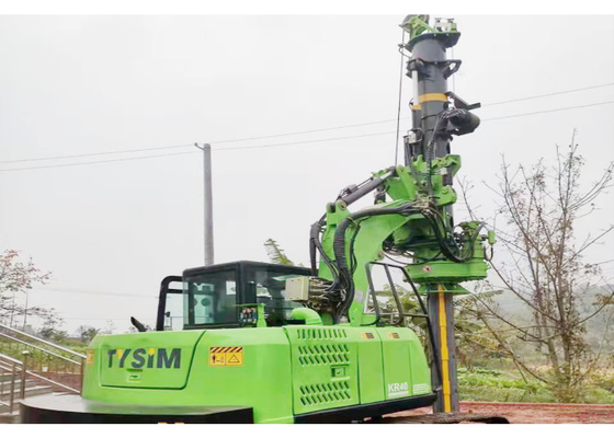 perforazione a rotazione Rig Hydraulic Crawler Attachment del hard rock 34.3mpa