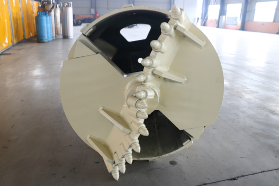 2000mm Dia Rig Tool Rock Drilling Bucket con i denti B47k22h della pallottola