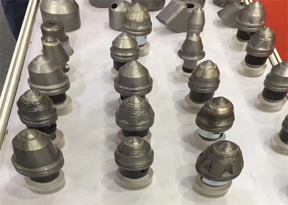 Secchio della roccia dell'escavatore 19mm dei denti della roccia della coclea con gli strumenti di perforazione dei denti