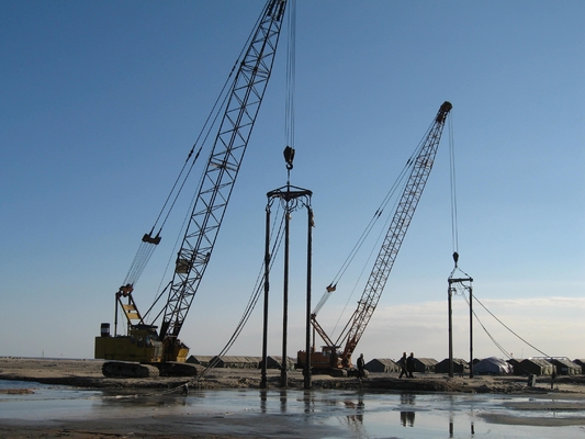 Livello a basso rumore elettrico del piledriver 20KN 65DB di vibrazione per costruzione