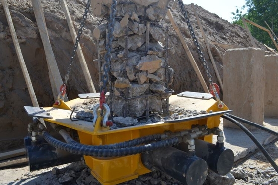 Mini Excavator Hydraulic Pile Breaker KP400S a basso rumore per costruzione