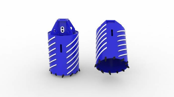 gli strumenti dell'accatastamento del foro del tubo che perforano i denti del secchio del carburo del secchio del centro oscillano il secchio del barilotto di centro dei denti