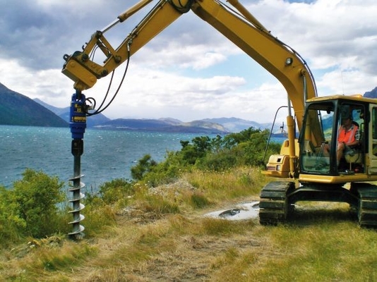 KA4500 Trivelle idrauliche Mini escavatore Attacco Perforatrice Post Hole Digger