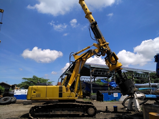Escavatore Convert KR50 Attacco per impianto di perforazione a rotazione con telaio Caterpillar