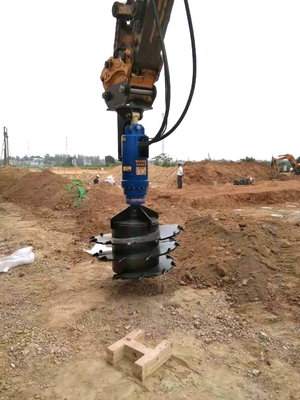 Strumento di scavatura dell'alta terra idraulica di coppia di torsione con la gamma di velocità 44-98 giri/min. & 511-1 N.m