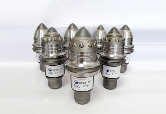 Denti della roccia della pallottola degli utensili per il taglio di perforazione DF3050 per l'impianto di perforazione 22mm della perforazione a rotazione