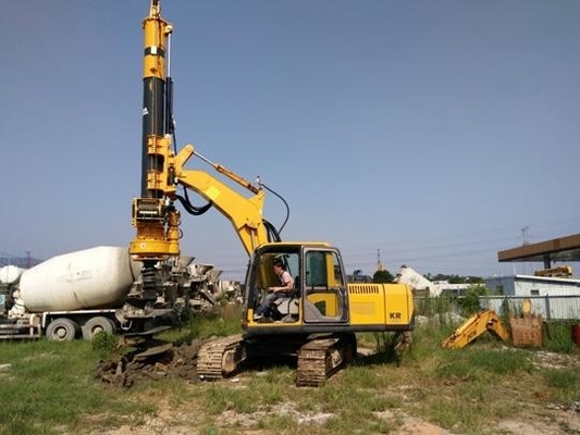 Pozzo trivellato idraulico del suolo di Rig High Power Engine Attachment della perforazione a rotazione di KR50A