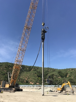 costruzione offshore 300kN della sostituzione di vibrazione di Vibroflot dell'alimentazione inferiore elettrica 100kw