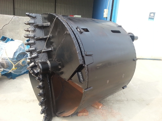 Secchio di perforatrice da roccia del diametro del secchio per il fango dell'asta di perforazione 1200mm con i denti della pallottola