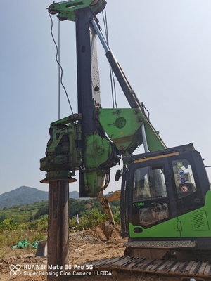 Coppia di torsione rotativa 30 giri/minuto 200kNm dell'impianto di perforazione di accatastamento 20t dell'altezza libera bassa diesel 60m