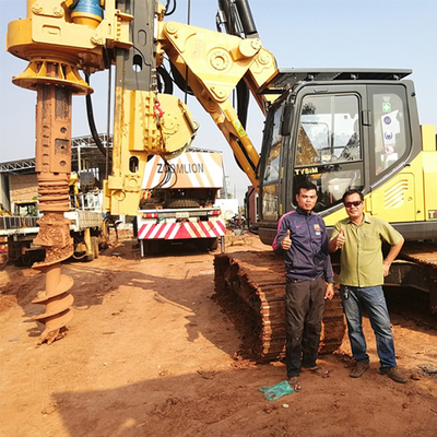 Piledriver idraulico di Rig Soil Boring Machine Small di perforazione della vite di alta efficienza