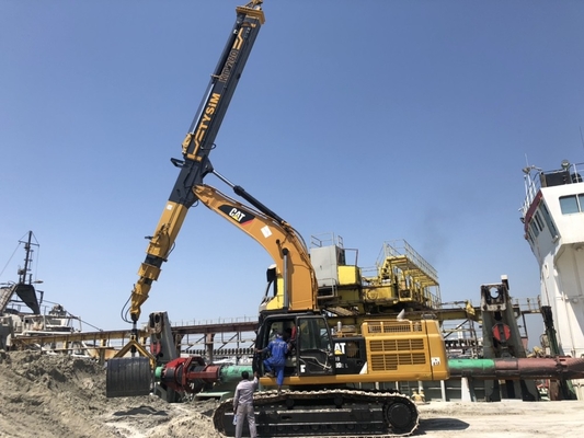 KM260 Clamshell Telescopic Boom Arm Long Excavator Peso 1600Kg