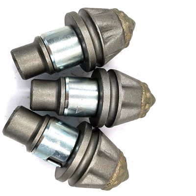 9-30mm Strumenti di perforazione Pietra auger proiettile denti rotondo scafo scalpello per impianti di impilazione