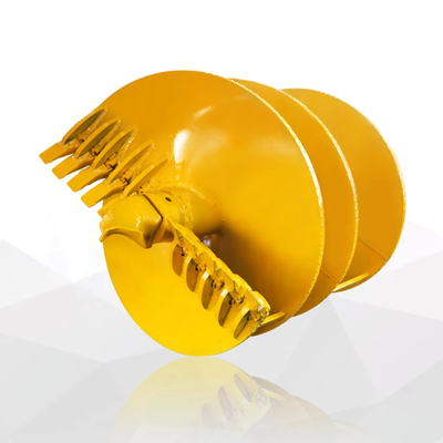Flat Teeth Straight Clay Auger per macchinari pesanti 1200 mm di diametro secchio di perforazione