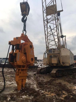 Piledriver elettrico Crane Excavator Mounted Vibratory Hammer del martello del Vibro 300KW