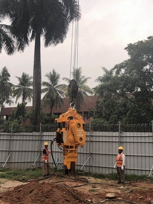 Martello elettrico per pile Vibro a bassa manutenzione da 60 kW per pile di fogli
