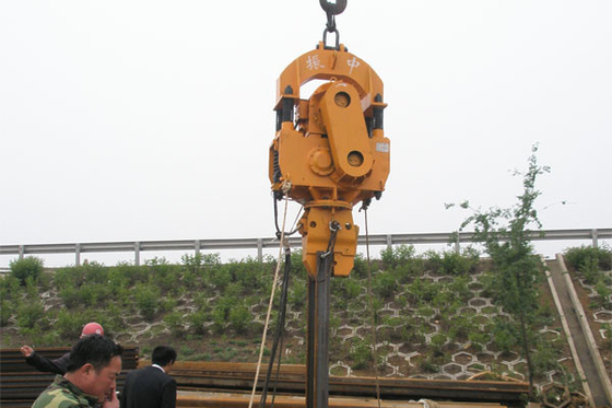 Diversi modelli di pile driver attrezzature foglio pile Vibro martello per l'accumulo
