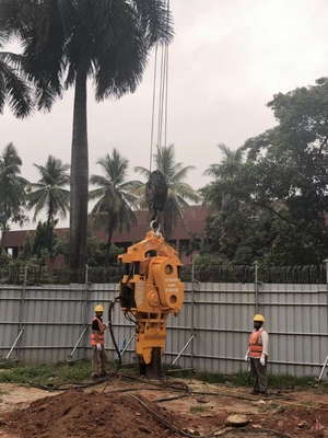 Equipaggiamento di guida a pile Frequenza variabile a foglio Guida a pile Vibro elettrico