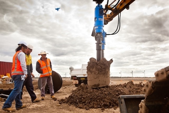 Lavori di costruzione Foratura idraulica di terra per 5-45 tonnellate Escavatore