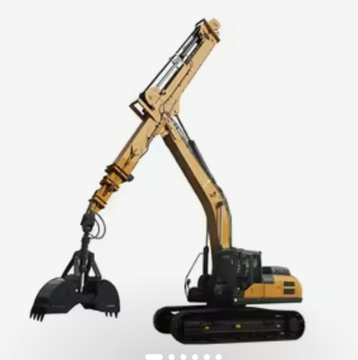 Escavatori multi tonnellate Boom idraulico a lungo raggio Multifunzione di sollevamento