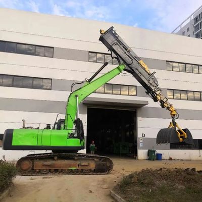 Braccio telescopico estensibile per scavo in profondità