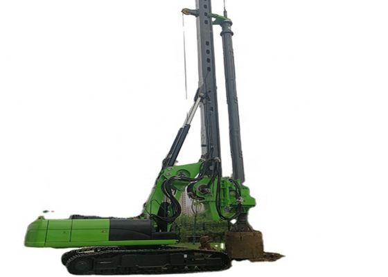 piattaforma di produzione rotatoria della coclea di 165kNm 80m/Min Hydraulic Pile Machine Hole 1500mm