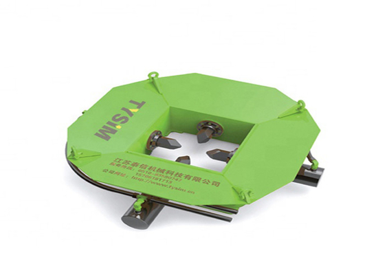 quadrato idraulico 0.8t concreto dell'interruttore del mucchio 280Kn di 400mm