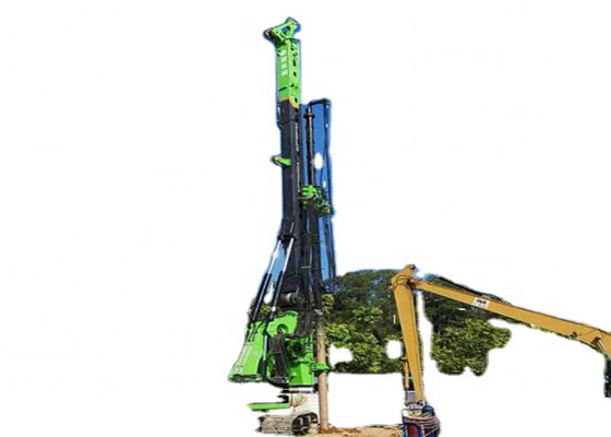 perforazione a rotazione di piccola dimensione Rig Depth della perforatrice 220kNm 51m 20m