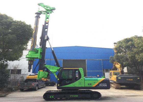 piattaforma di produzione d'accatastamento rotatoria idraulica del mucchio di 34.3mpa 60kNm Rig Ground Screw Pile Driver