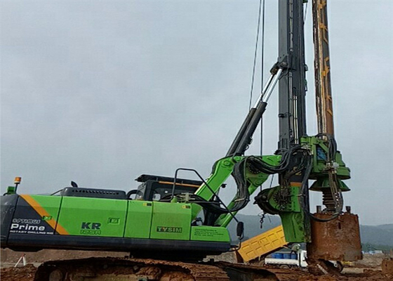 martello idraulico del mucchio del foro 125kNm di 1300mm che accatasta la perforazione a rotazione Rig Machine della macchina 3000mm