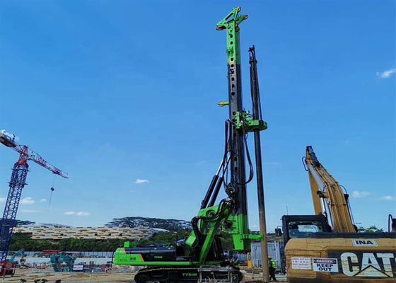 piattaforma di produzione idraulica piena alesata 1500mm del singolo trasporto del carico della macchina del mucchio di 52m