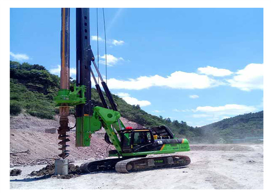 perforatrice idraulica piena dell'acqua freatica del foro di 64m della macchina rotatoria a terra 2000mm del mucchio
