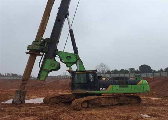 Cingolo del suolo di CAT Chassis 60m/Min Hydraulic Piling Rig Machine che perfora Rig In Foundation