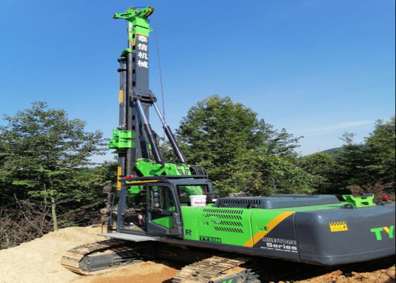 perforazione a rotazione idraulica Rig Machine 26rpm del pozzo trivellato di 75Kn 20m