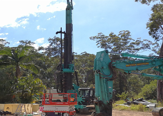 macchina multifunzionale idraulica di Rig Ground Screw Pile Driver di perforazione di 80kNm CFA