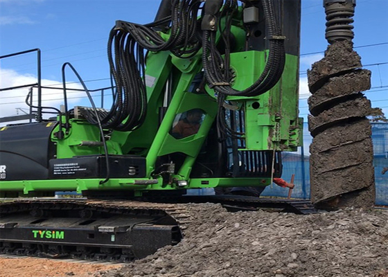 impianto di perforazione di trapano montato cingolo del driver 28m di 272L/Min Multifunctional Highway Auger Pile