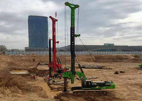 perforazione multifunzionale Rig Crawler Crane Bore Pile dei lavori di costruzione di 15m