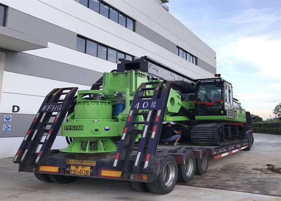 perforazione multifunzionale idraulica Rig Rotary Head Equipment del pozzo trivellato 2.8km/H di 800mm