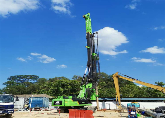 accatastamento rotatorio idraulico 220kNm Rig Auger Drilling Machine 34.3MPa di 51m