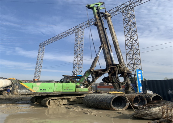 Costruzione lavoro 1500mm 125kNm ha utilizzato il trapano di Rotary Hydraulic Crawler del piledriver