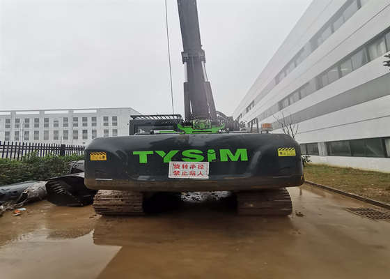 attrezzatura utilizzata 35m idraulica 1200mm di azionamento di mucchio della macchina del trapano del cingolo di 1000mm