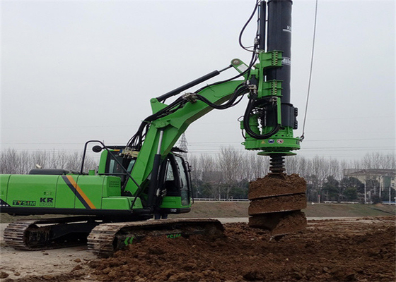 Macchina di Bore Pile 50kNm Mini Sheet Pile Driver Drilling dell'escavatore per i lavori di costruzione