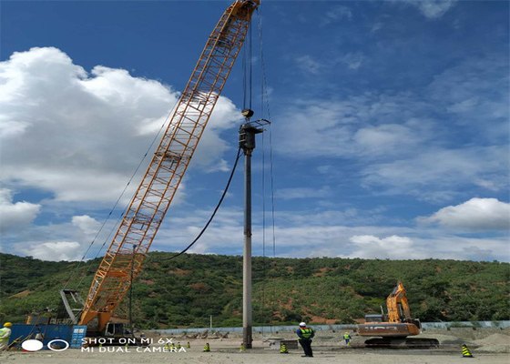 consolidamento di pietra elettrico idraulico di Vibroflotation delle colonne di Vibroflot dell'alimentazione del fondo 150kw