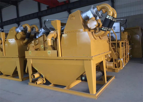l'acqua del fondamento di Desander Pilling dei fanghi di perforazione di 20.7kw 3m purifica la macchina